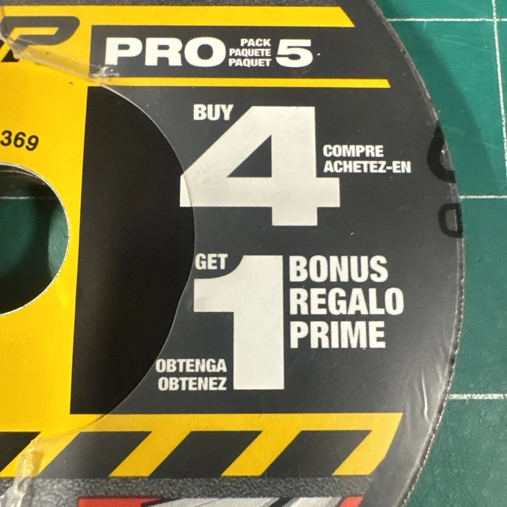 DeWalt Metal Cut-Off Wheels DW8061B5 4